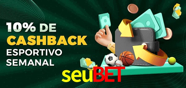 10% de bônus de cashback na seubet